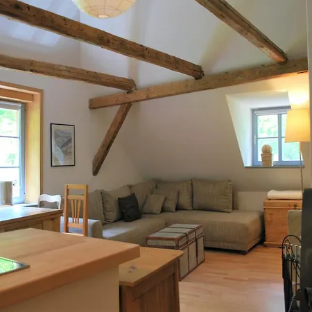 דירה Chic In Thuringia With Sauna Hamma