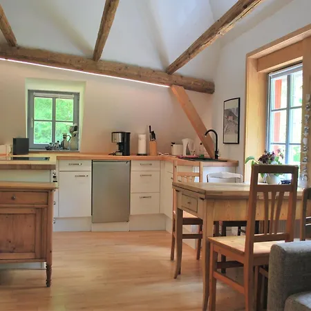 Apartment Chic In Thuringia With Sauna